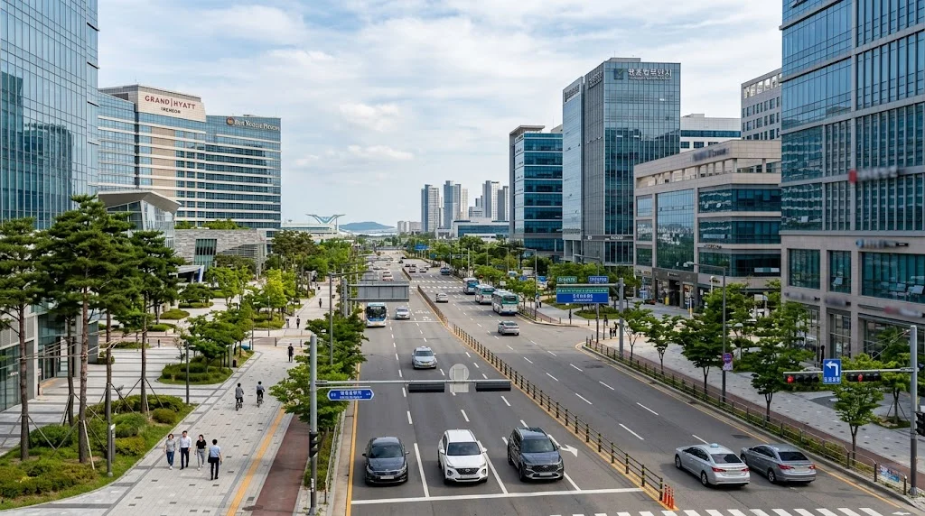 영종업무단지 주변 풍경